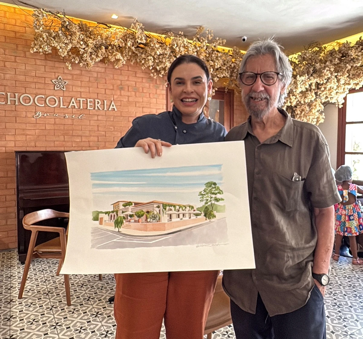 Flavia Gama e Wagner Chieppe