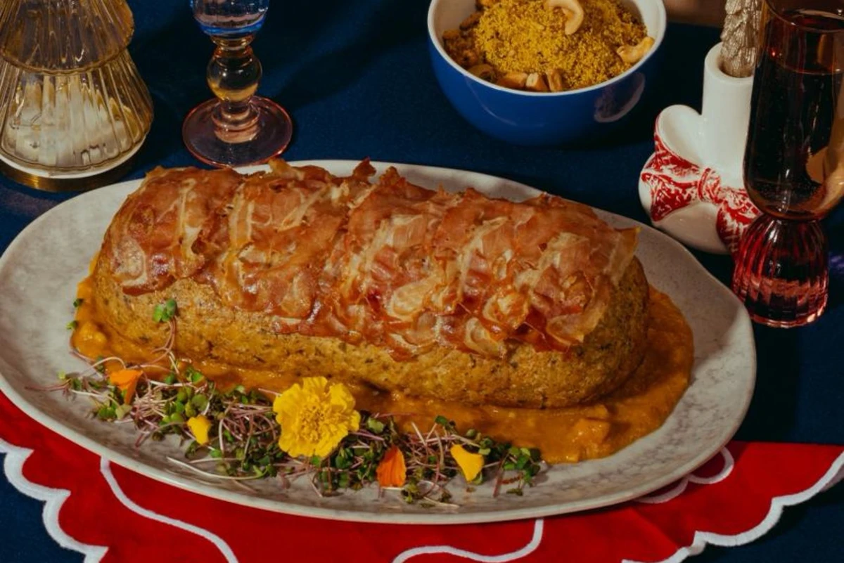 Prato de Natal do bufê Vivian Musso Gastronomia