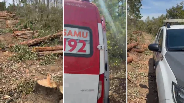 Ray Cabral Lima estava trabalhando na localidade de Campo Acima quando o acidente aconteceu