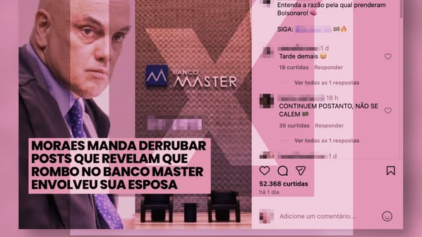 Escritório da mulher do ministro foi contratado pelo Banco Master, mas não há indícios de envolvimento em fraude financeira