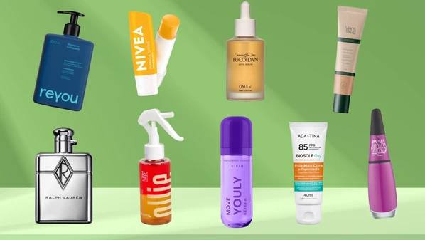 Tem as novas marcas de beleza Onul31 e Vers Beauty, o protetor solar da Ollie e os body splashes da Ciclo Cosméticos