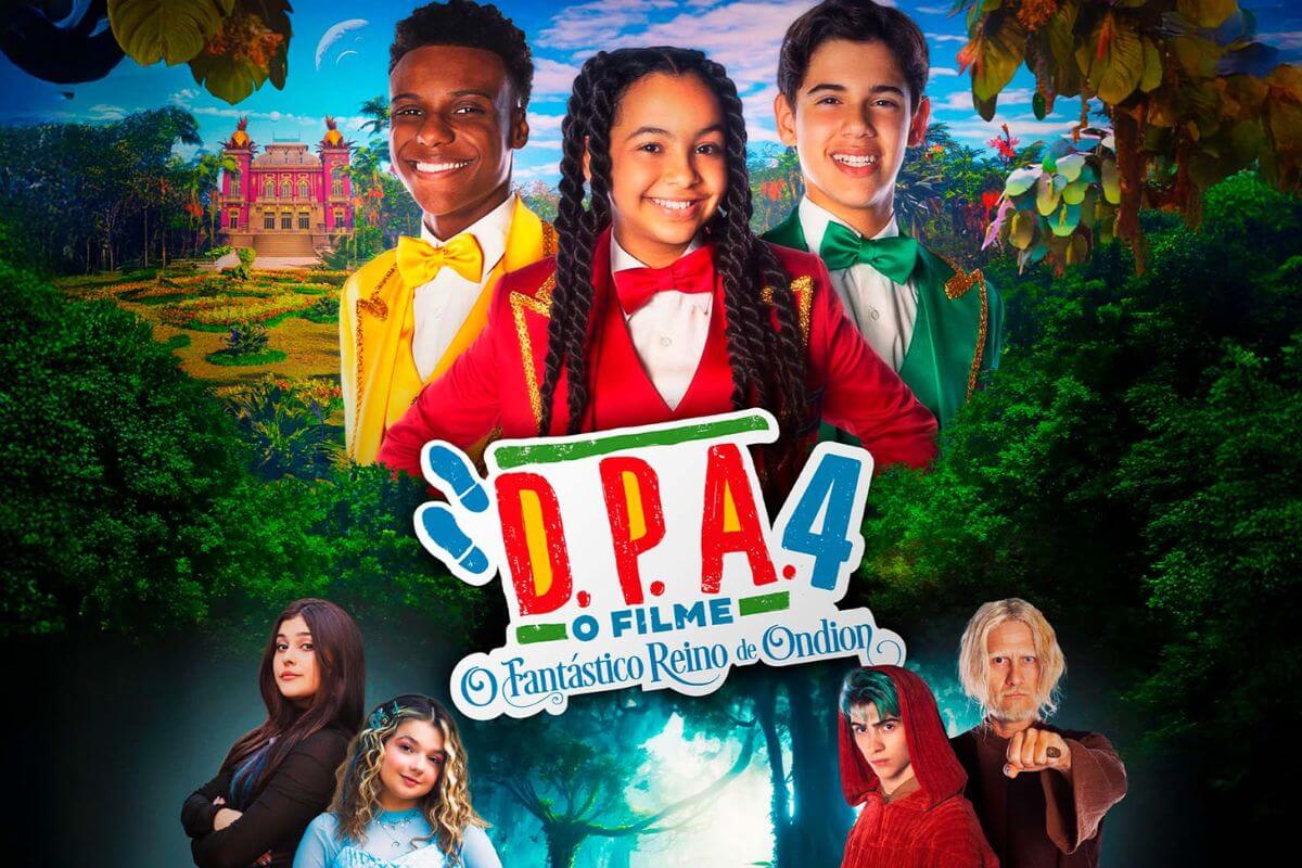 As estreias do cinema em dezembro têm opções para diferentes gostos (Imagem: Reprodução digital | Paris Filmes, Gloob, Globo Filmes e Conspiração Filmes)