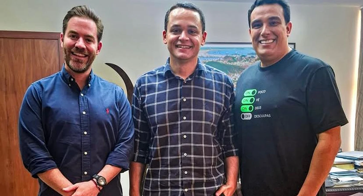 Renzo Vasconcelos, Lorenzo Pazolini e Erick Mussio