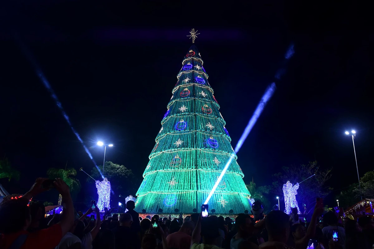 Vila Natalina no Parque da Cidade, Serra por Carlos Alberto Silva