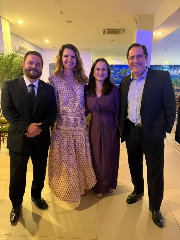 Cristiane Mendonça, Luciano Pavan, Luiz Claudio Allemand e Christina Cordeiro