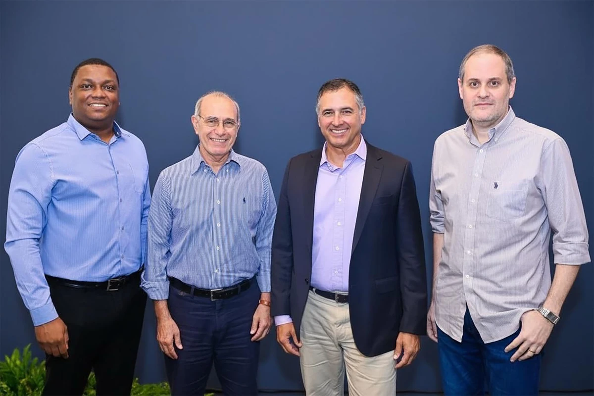 Geraldo Nascimento, Abdo Chequer, Café Lindenberg e Bruno Dalvi formam o Conselho Editorial da Rede Gazeta no Espírito Santo