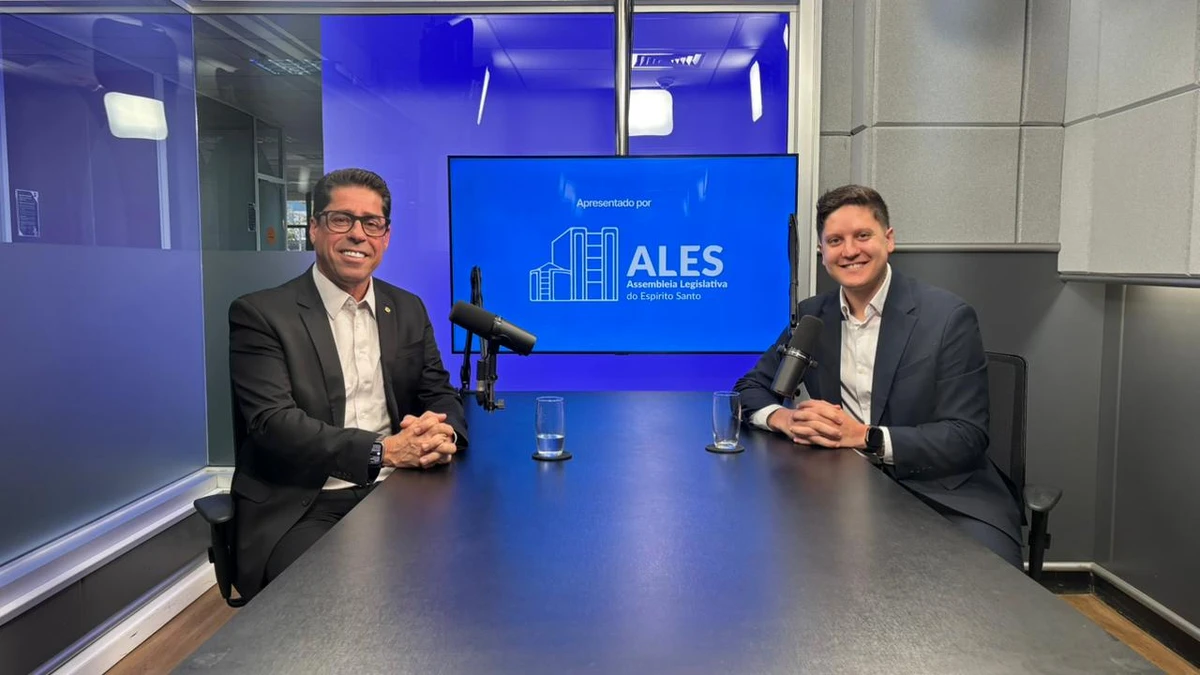 O episódio do EstúdioCast especial do Anuário ES 2025 recebeu o presidente da Assembleia Legislativa do Espírito Santo, Marcelo Santos.