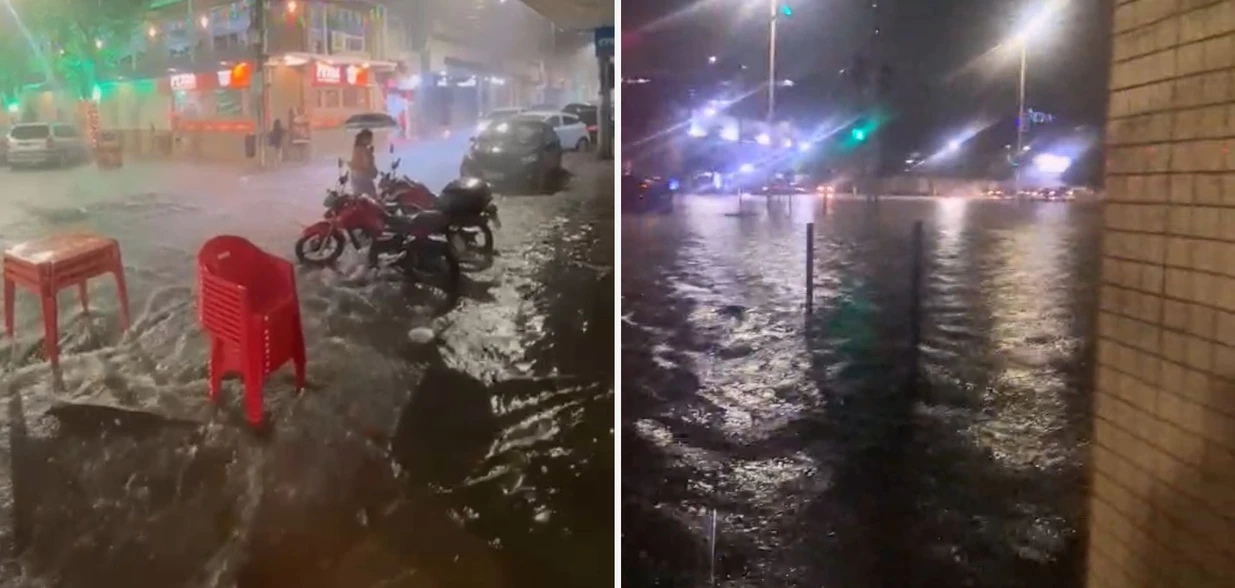 Temporais já causaram alagamentos, quedas de energia e transtornos, e a previsão indica mais chuva nos próximos dias