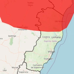 Aviso vai das 20h desta quinta-feira (4) até a manhã de sexta-feira (5), abrangendo cidades do Norte e Noroeste capixaba