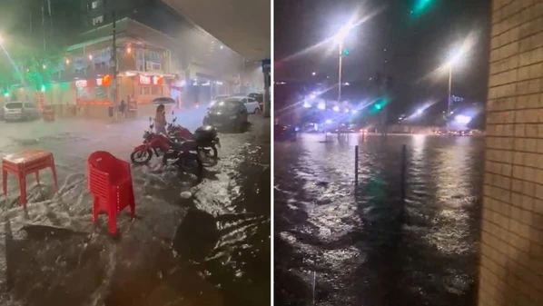 Temporais já causaram alagamentos, quedas de energia e transtornos, e a previsão indica mais chuva nos próximos dias