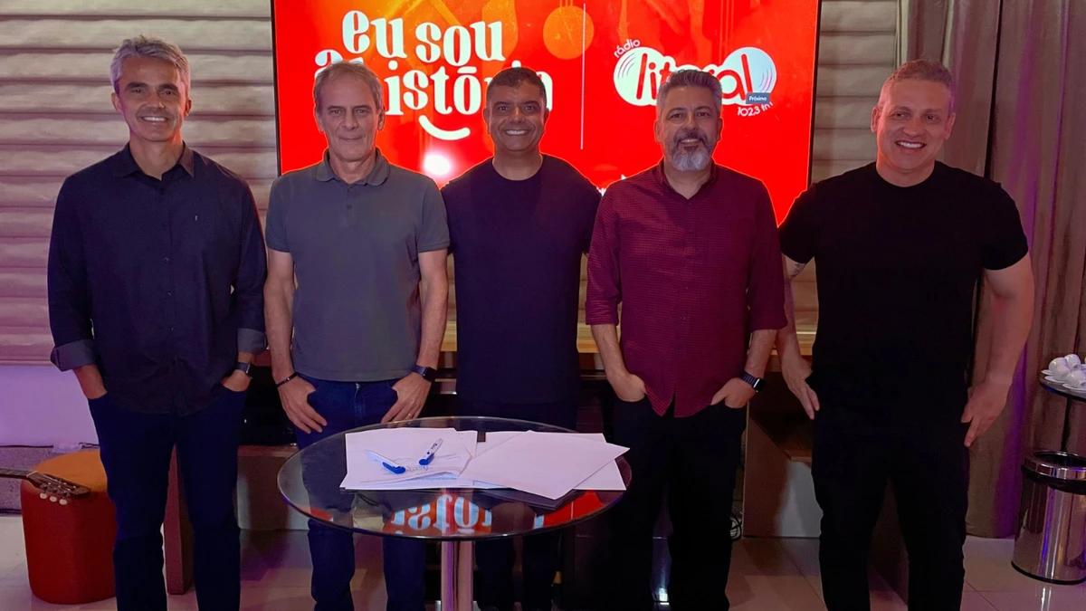 Assinatura do contrato do show “Eu Sou a História”