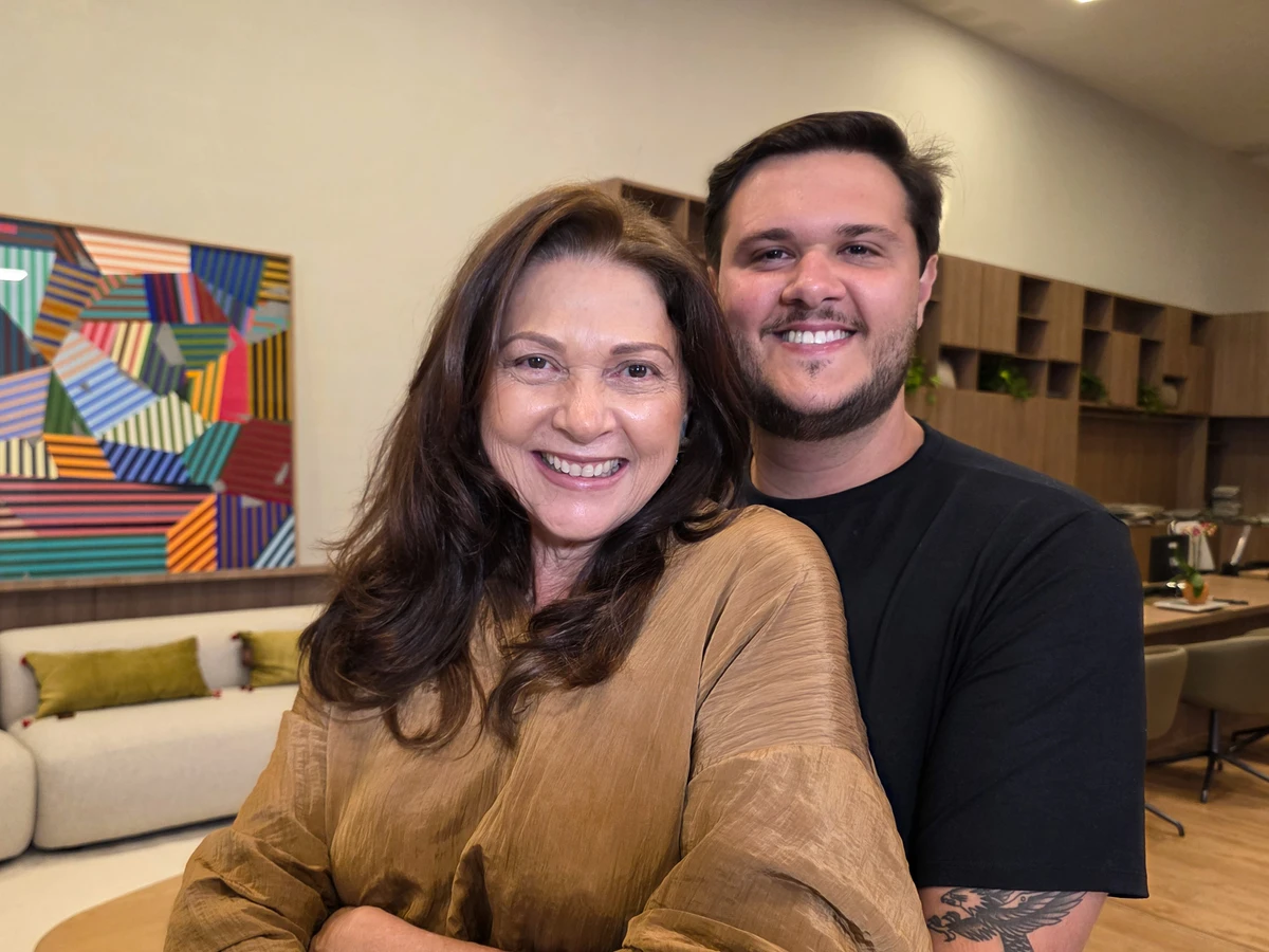 Cledina Freire e Gabriel Freire Dian