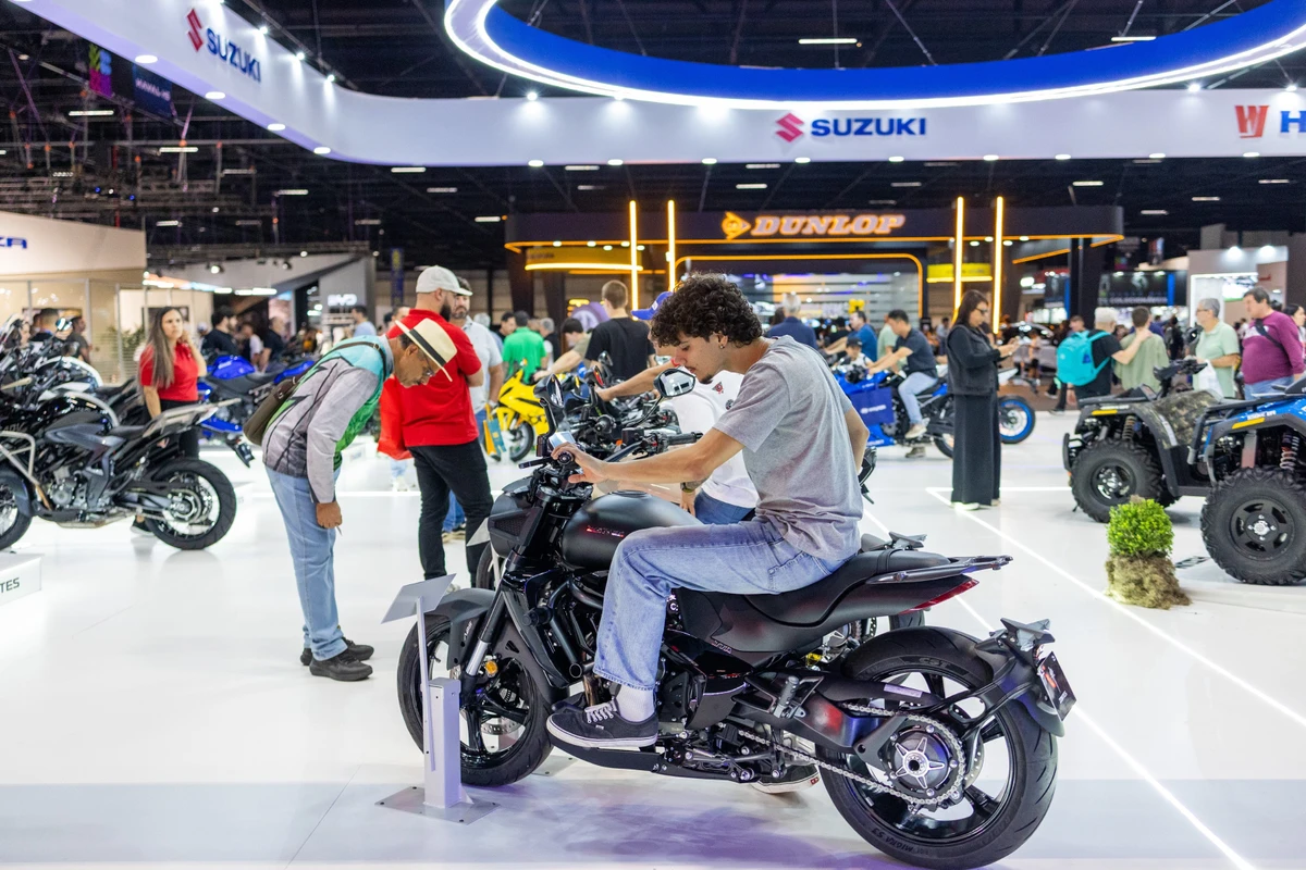 motos no Salão de São Paulo