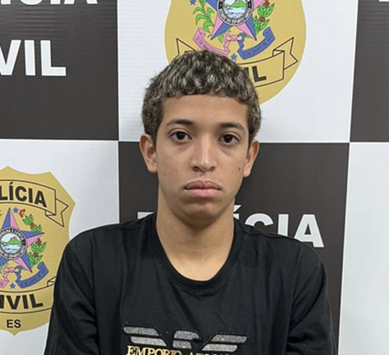 Nicolas Venancio Santos, Vulgo “Gradinha”, de 18 anos por Divulgação | Polícia Civil