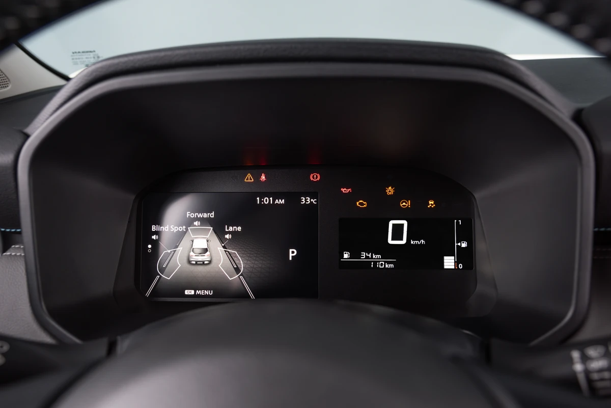 Painel digital tem 7 polagadas por Nissan/Divulgação