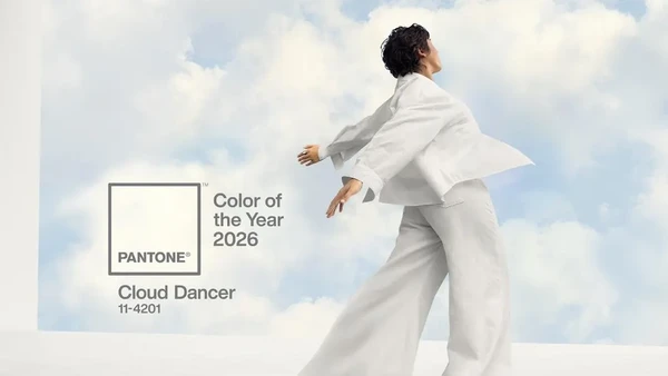 Pantone elege Cloud Dancer como a cor de 2026