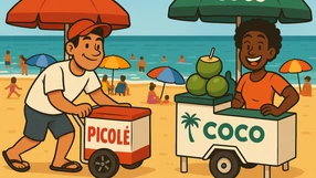 Quem é o vendedor de praia mais gente boa da Grande Vitória?