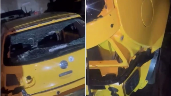 Dois homens em uma motocicleta invadiram o estabelecimento e efetuaram os disparos; ninguém foi ferido