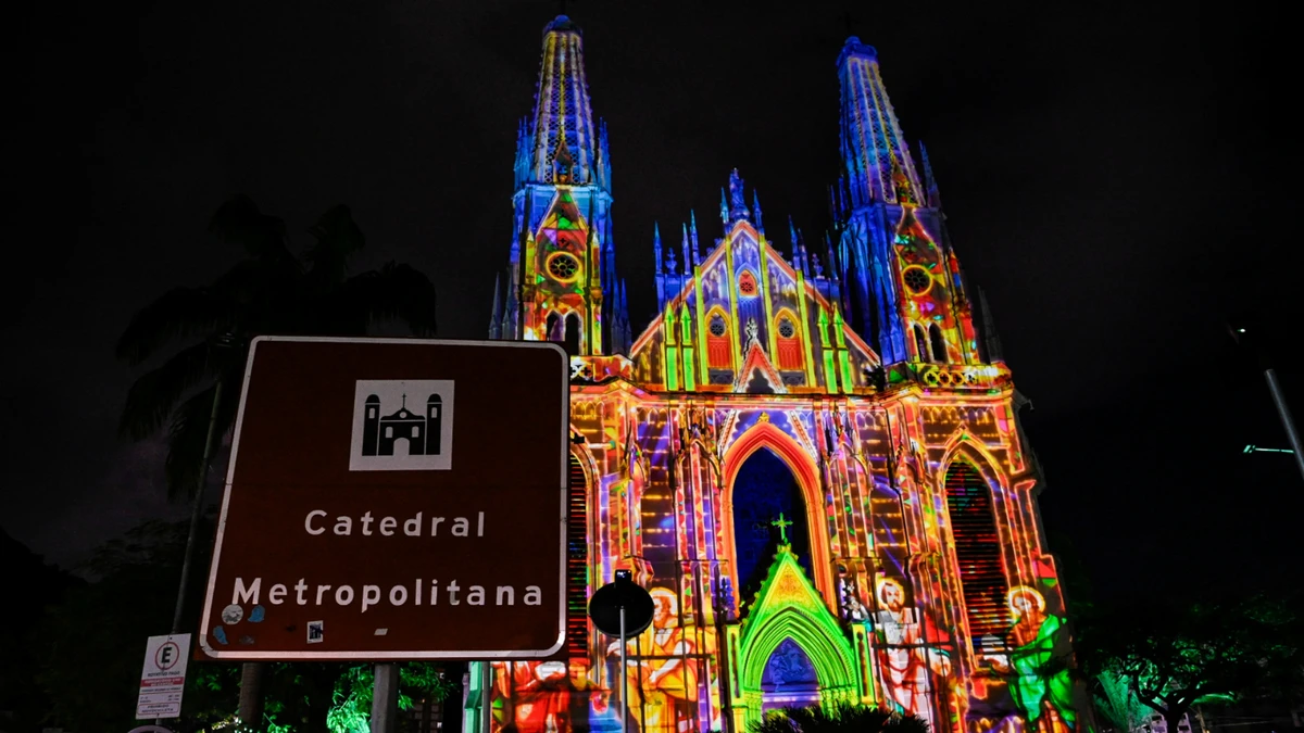 Catedral de Vitória terá projeções natalinas e imagens de belezas do ES