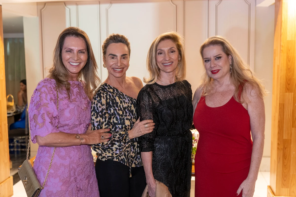 Denise Gazzinelli, Renata Pacheco, Fátima Camargo e Sandra Fonseca