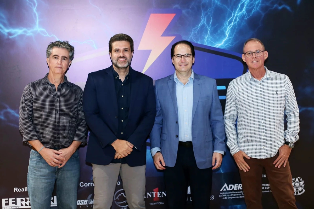 Geraldo Cola, Fabio Damasceno, Rafael Ferrari e Cláudio Mendes