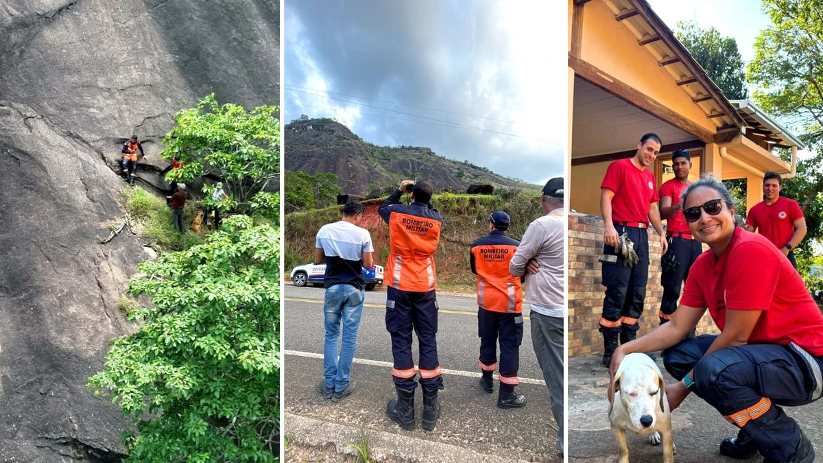 Resgate mobiliza Defesa Civil e Corpo de Bombeiros em operação