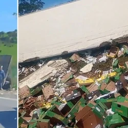 A ocorrência foi registrada no início da tarde deste domingo (7); a pista ficou interditada por cerca de uma hora, mas já foi liberada