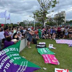 Ato foi realizado em pelo menos 20 estados e no Distrito Federal; até o início de dezembro, foram contabilizados 32 feminicídios no Estado