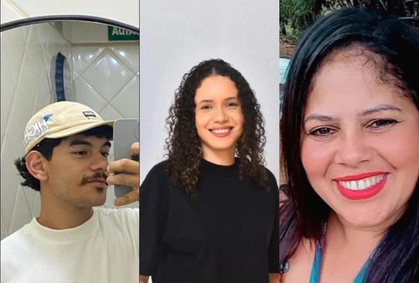 Jean Oliveira Machado, de 22 anos, Ana Carolina Fossi Azevedo, de 23 anos, e Adriana Gino Oliveira, de 40 anos, morreram no acidente