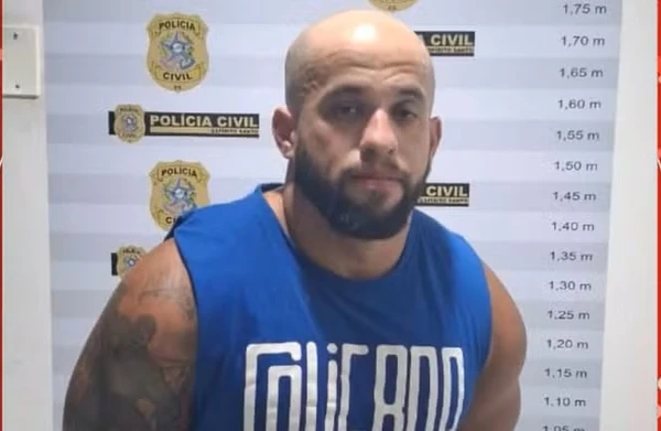 Personal trainer Luã França de Carvalho, de 34 anos, é preso no Espírito Santo por perseguir e ameaçar a ex-namorada policial penal 