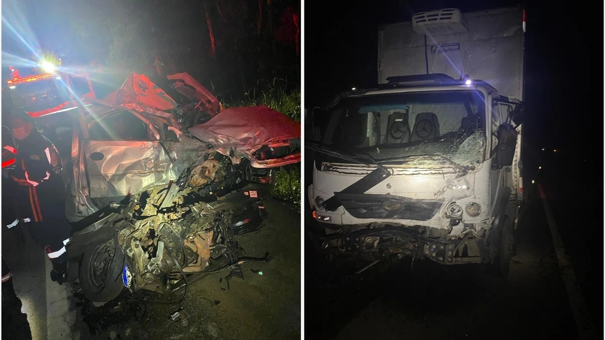 Acidente na BR 262 em Marechal Floriano deixou uma pessoa morta