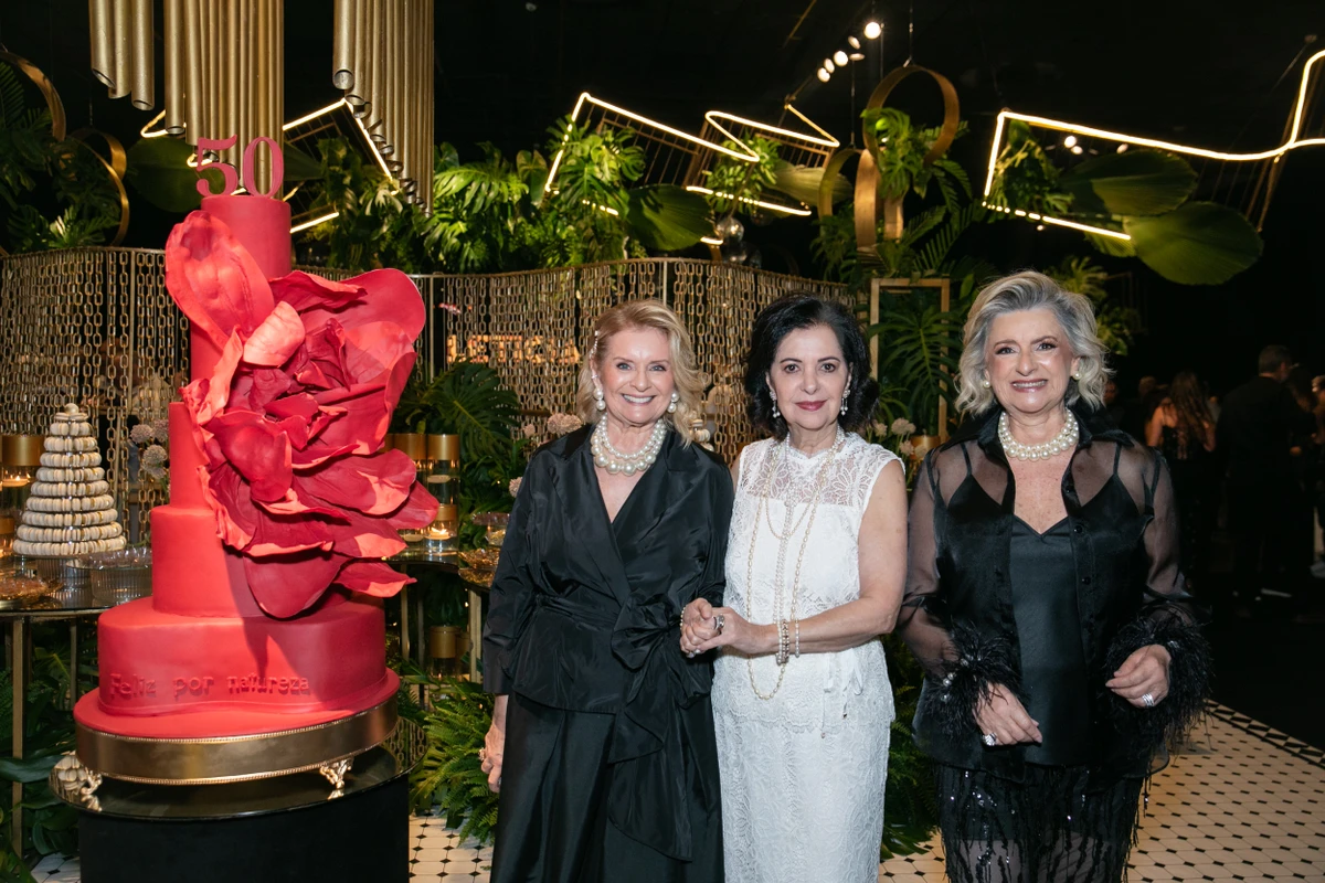 Solange Herkenhoff, Gracinha Sarkis e Gracinha Nader