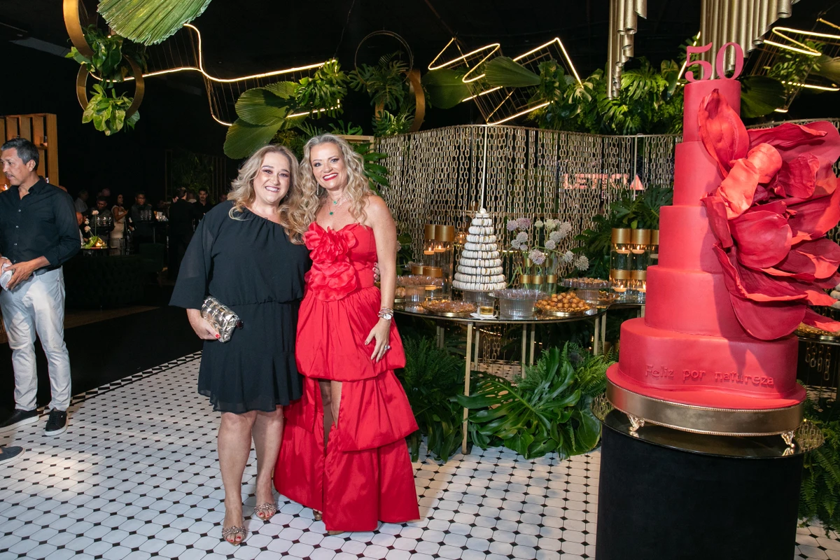 Aniversário de 50 anos de Letícia Abaurre