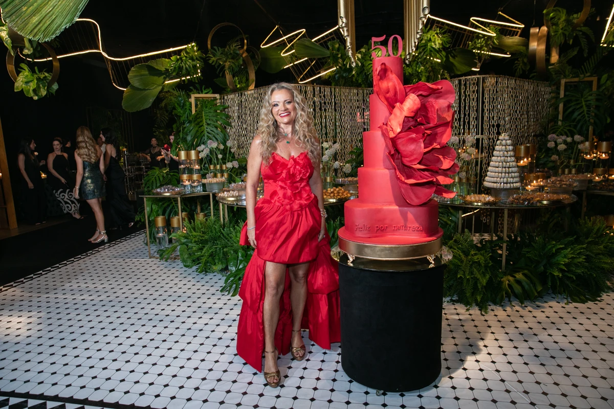 Aniversário de 50 anos de Letícia Abaurre