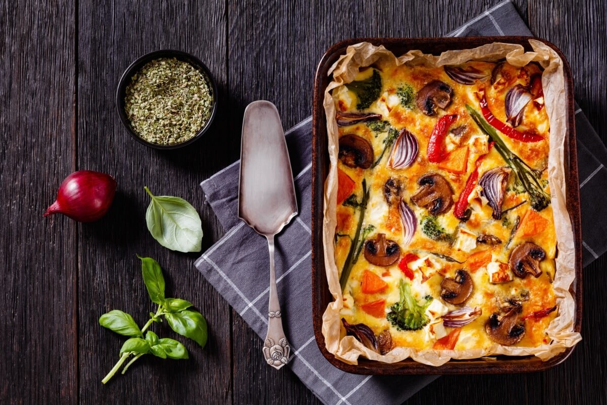 Frittata de legumes (Imagem: from my point of view | Shutterstock)