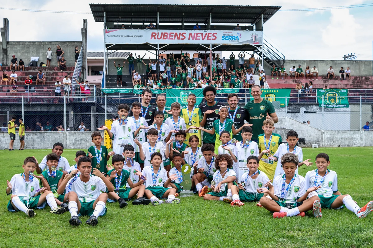 Porto Vitória, campeão da Copa Espírito Santo Sub-11 2025