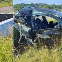 Vinicius Santiago Barbosa da Silva, de 30 anos, estava internado desde o dia do acidente, no último dia 30; colisão ocorreu na Rodovia do Sol, e deixou feridos a filha de oito anos e um amigo da vítima