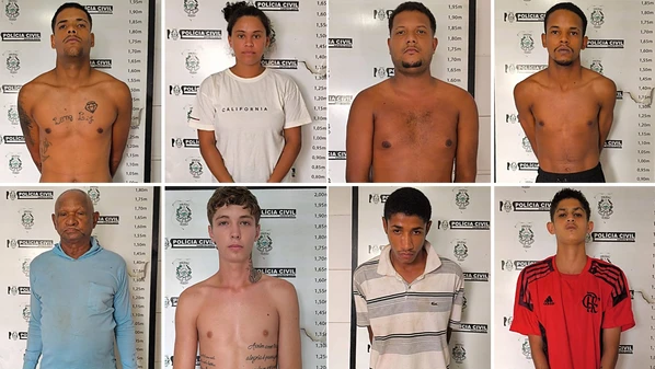 Ação da Polícia Civil cumpriu mandados no distrito de São Jorge de Tiradentes e apreendeu armas, munições e drogas prontas para venda