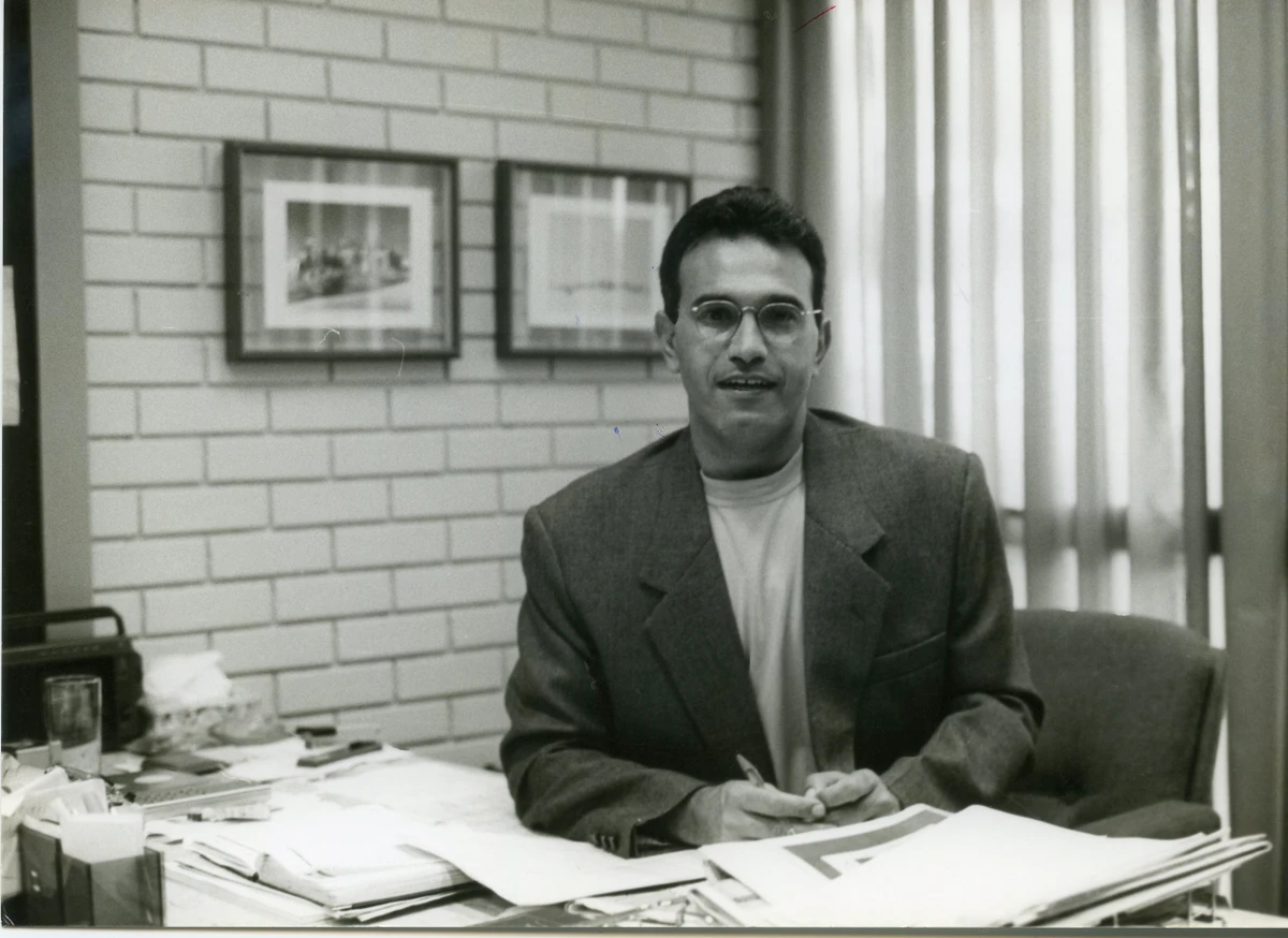 Abdo Chequer, apresentador do Bom Dia e diretor de Jornalismo da TV Gazeta por Valter Monteiro