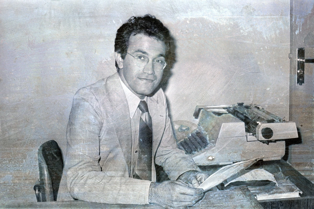 Jornalista Abdo Chequer em 1982 por Jornalista Abdo Chequer em 1982