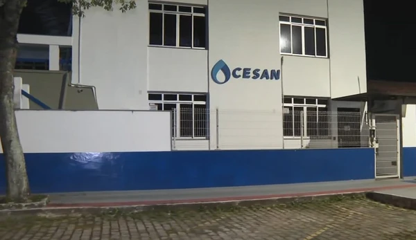 Unidade da Cesan onde mulher foi encontrada morta 