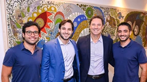 João Vitor Soares, Lucas Richa, Wilson Richa e Victor Cid