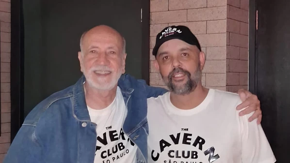 O produtor Edu Henning e o empresário Kleber Magalhães, dono da rede de restaurantes Bem Brasil,  viabilizaram a chegada do The Cavern Club Liverpool