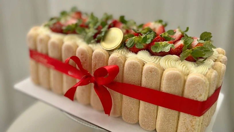 Charlote da d'Dulci Confeitaria, da chef Dulci Pogian 