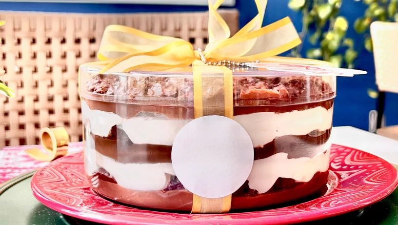 Crunchy Brownie da Doceria do Léo 