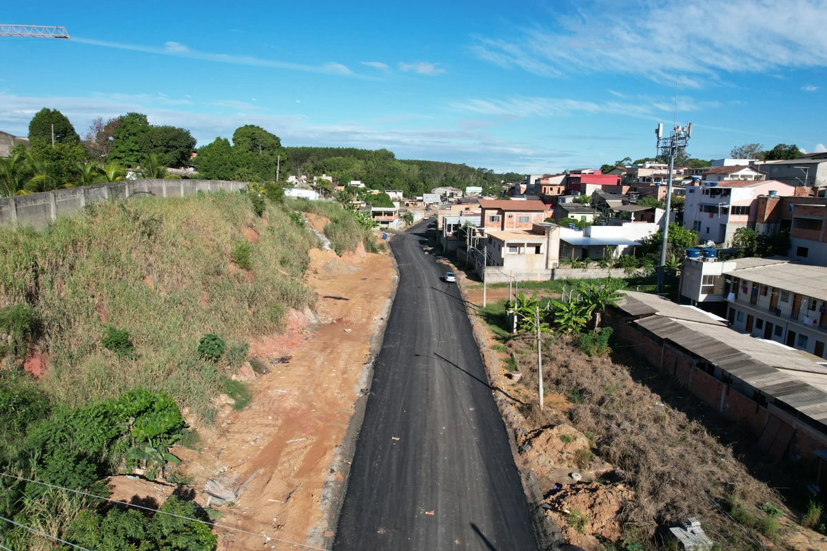 Obra da Macrodrenagem, em Aracruz.