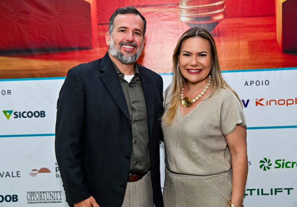 Roberto Patricio Jr e Lucilaine Medeiros