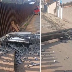 Acidente aconteceu na tarde desta quinta-feira (11), no bairro Porto de Santana; não há registros de feridos