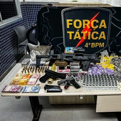 O suspeito, de 19 anos, era um dos chefes do tráfico do bairro Guaranhuns, mas morava em Nova Itaparica