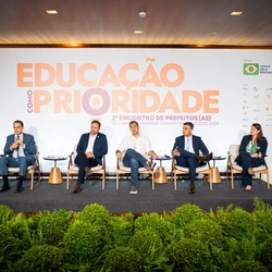 Projeção de ampliação da rede de ensino e construção de novas unidades foram detalhadas à reportagem de A Gazeta durante o evento Educação como Prioridade, em Brasília